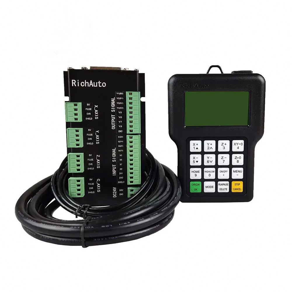 Richauto A11 Dsp Controller 3 Axis - TEBAK 3/4軸モーションシステム、RichAuto DSPハンドヘルドコントローラー A11-A19、A132リモコン