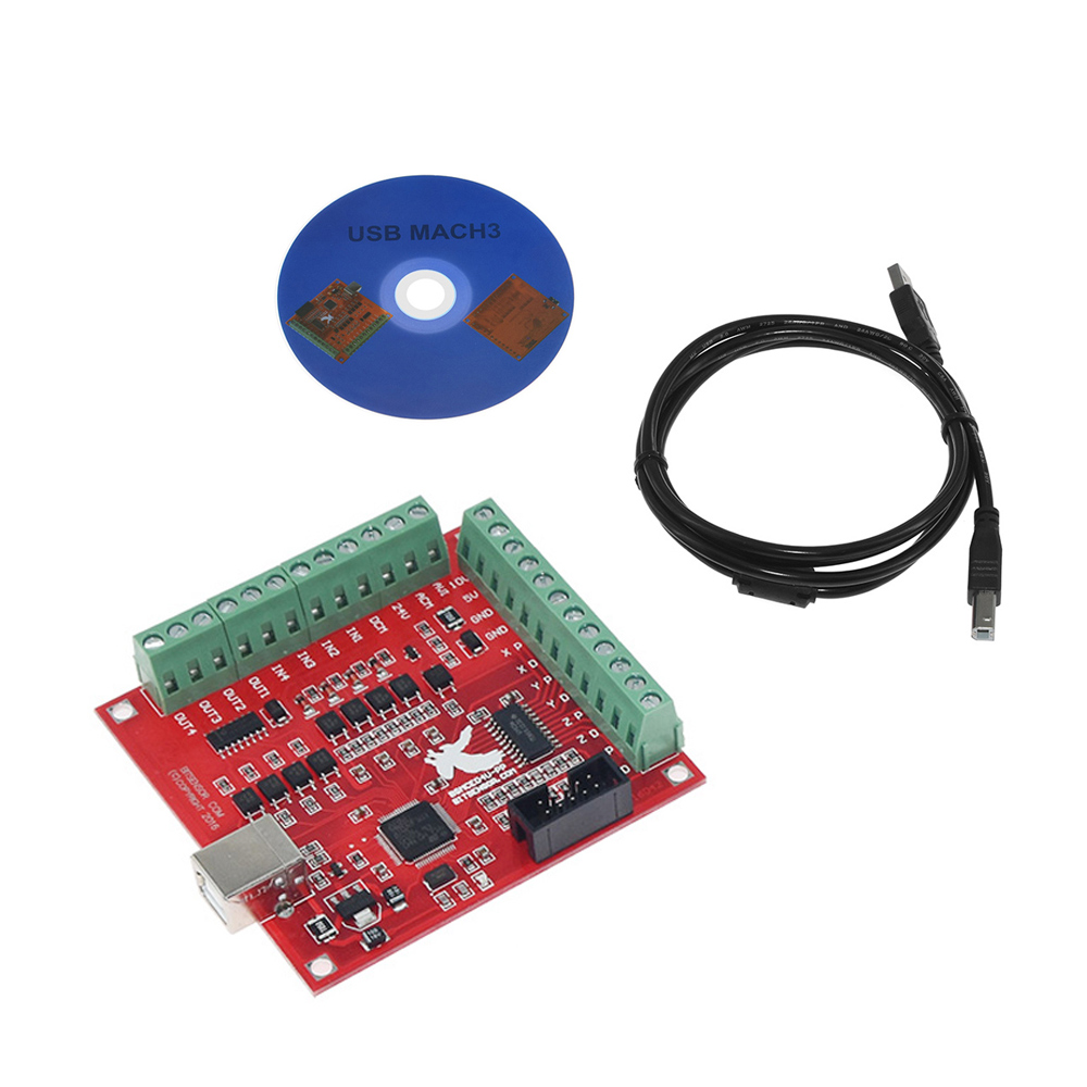CNC USB Mach3 100Khz ブレークアウトボー - Mach3 Usb Cnc Controller 4 Axis 100Khz のレビューと価格